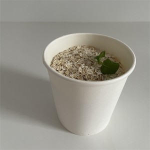 A tall porridge bowl